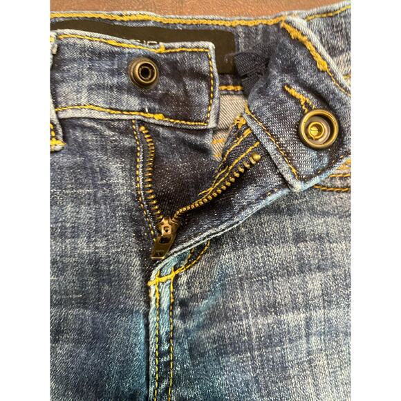 Baby Joe's Jeans Adjustable Waist Snap and Zipper Size 12 Months Luxury Classic - Picture 3 of 9